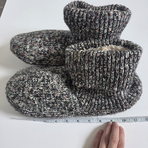 Mens Bombas Sherpa Lined Gripper Bootie Slippers House Shoes mens size XL - Picture 7 of 7